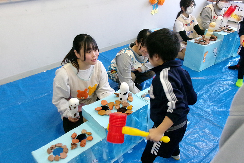 地域と、子どもとの交流ステージ