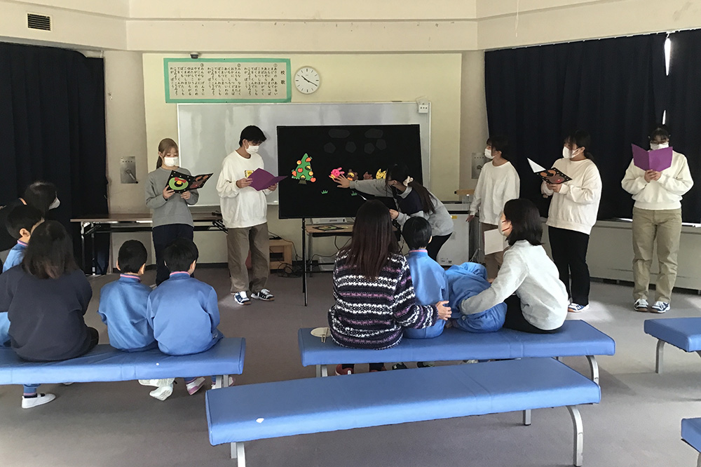 光明支援学校との交流学習
