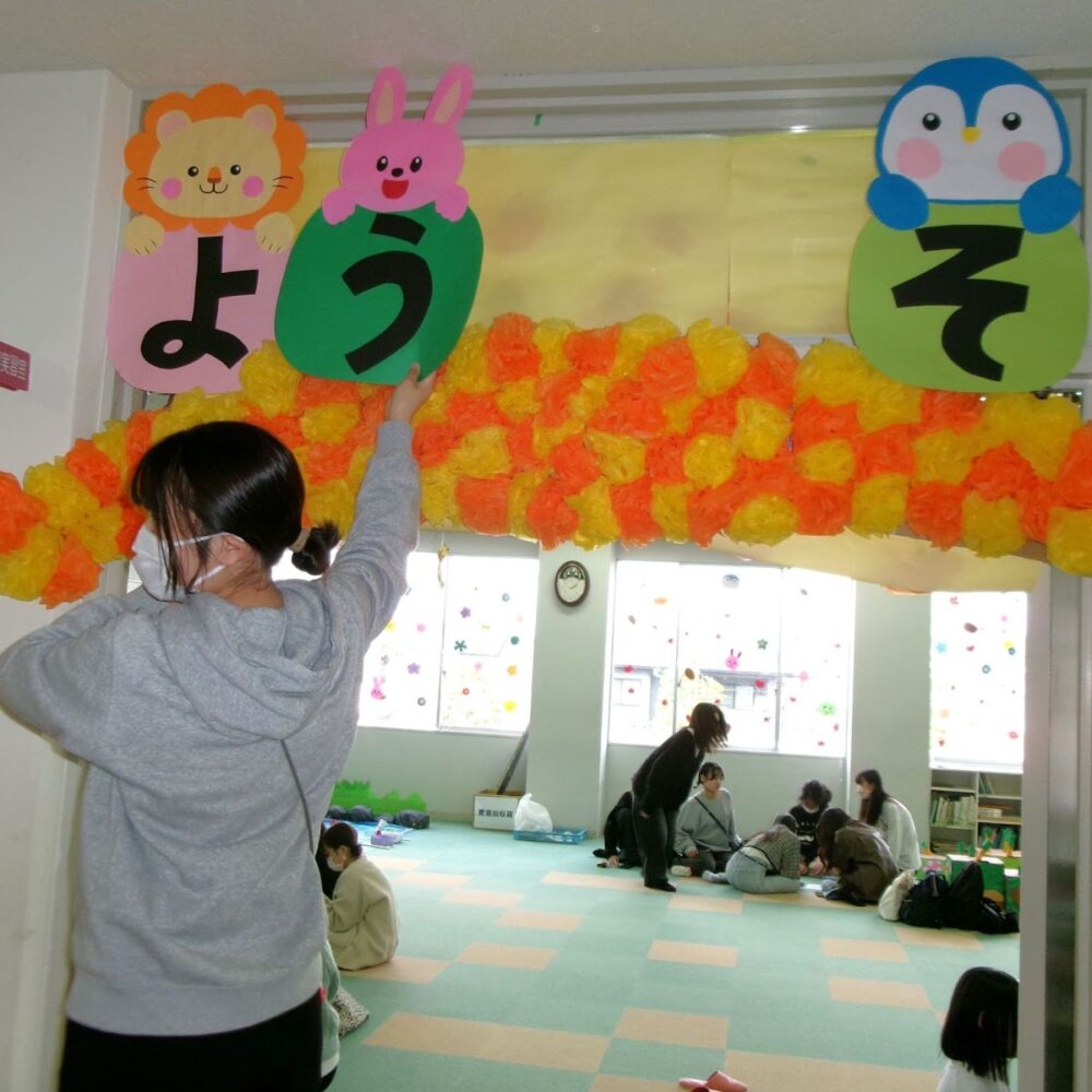 聖翔祭、前日準備② (1,2年生)
