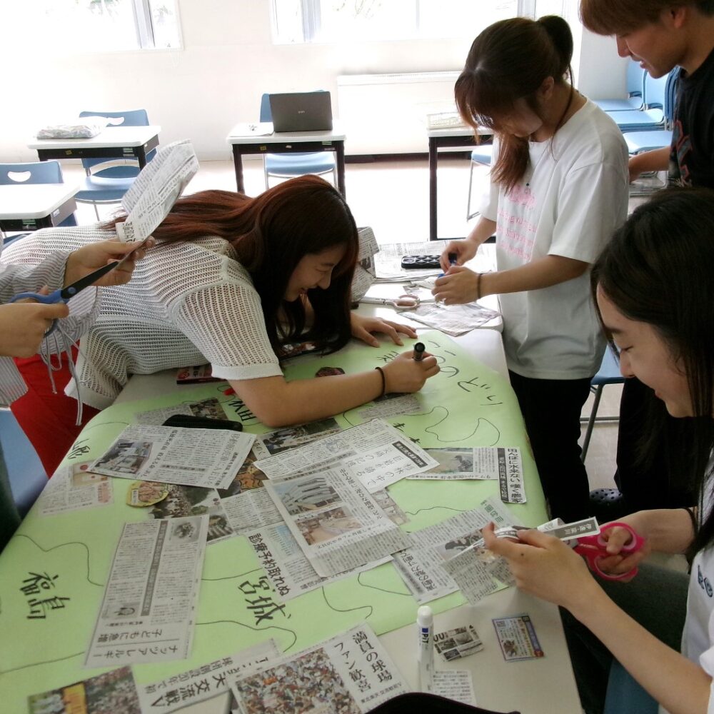「新聞」を、作る(河北新報 出前授業)