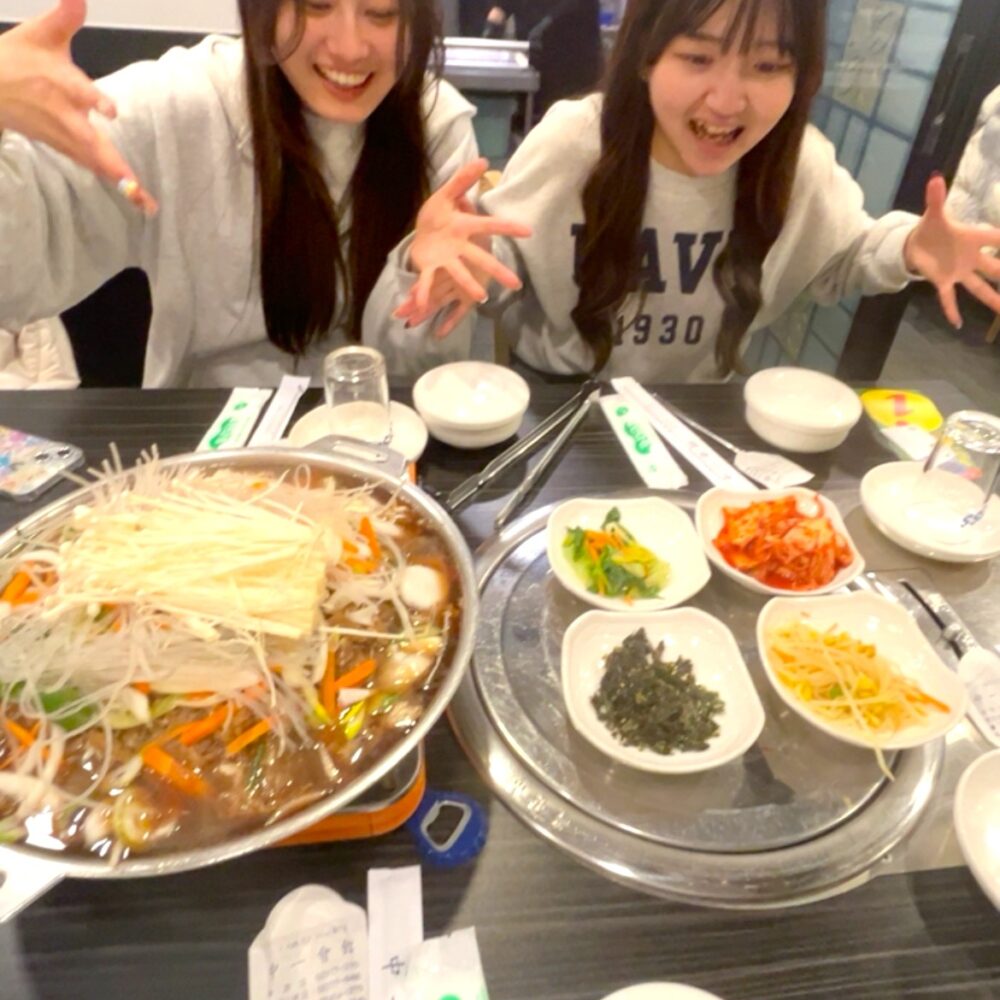 韓国料理!(その①)(海外文化研修)
