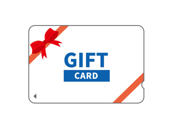 ギフトカードをプレゼント！